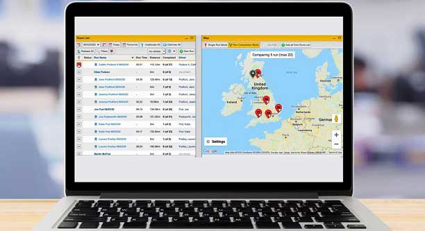 What is route planning software?