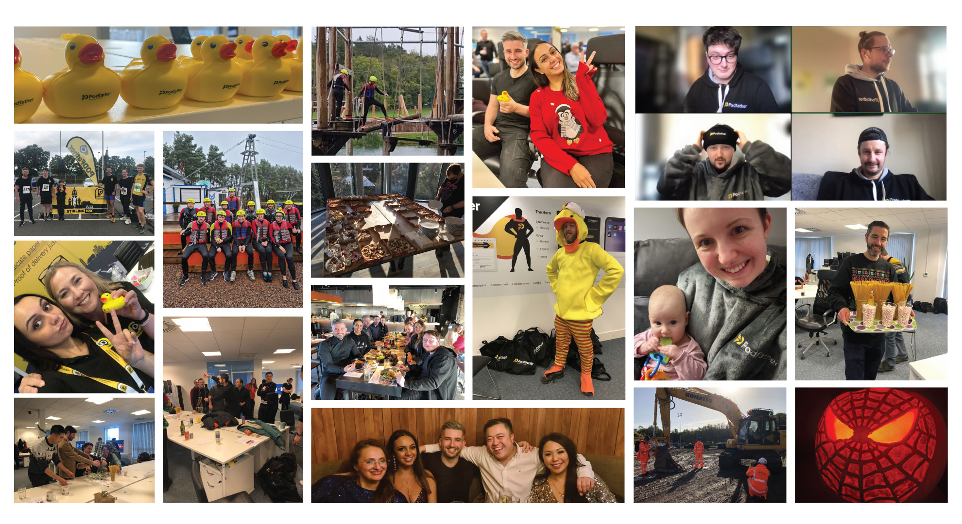 pictures of Podfather team members