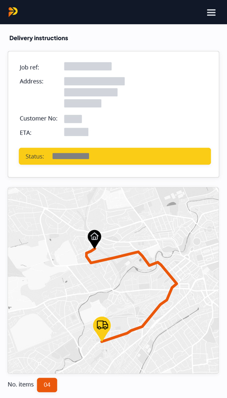 A white rectangle with a black rectangle at the top, a yellow rectangle in the middle and a map image